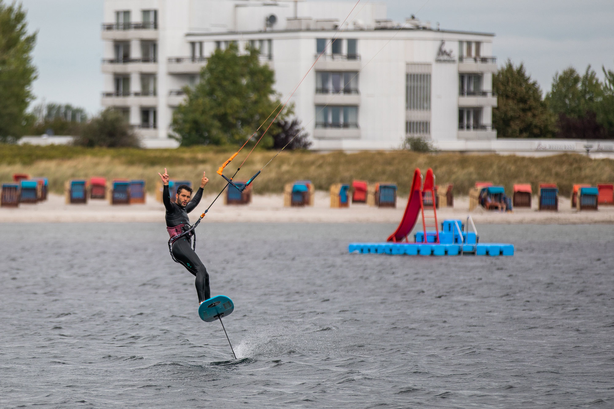 Foilkiten um Fehmarn