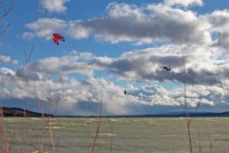 Kiten am Ammersee