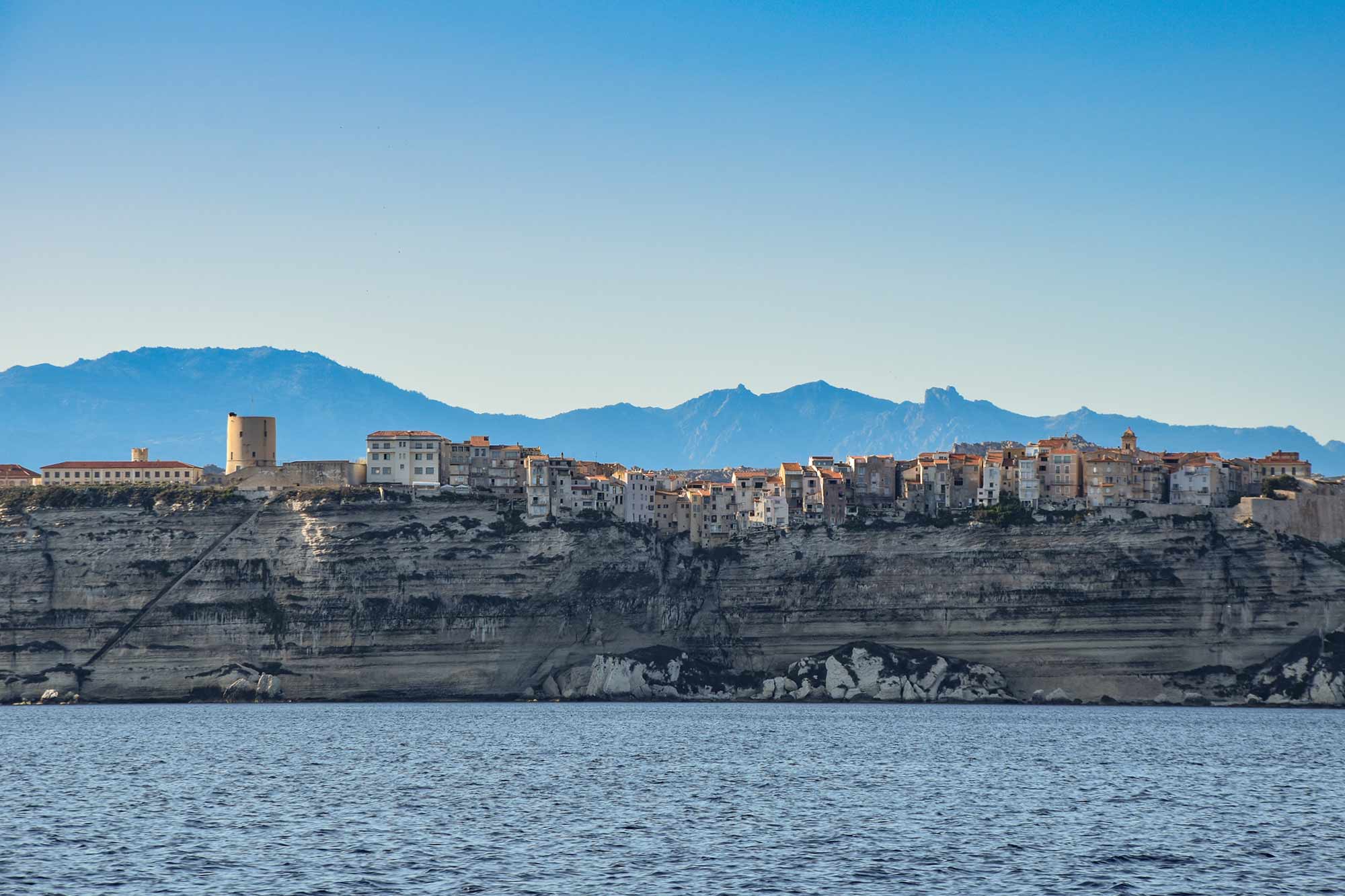 Blick auf Bonifacio