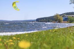 Kiter am Brombachsee