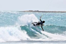 Kiter in Ervatao auf Boa Vista