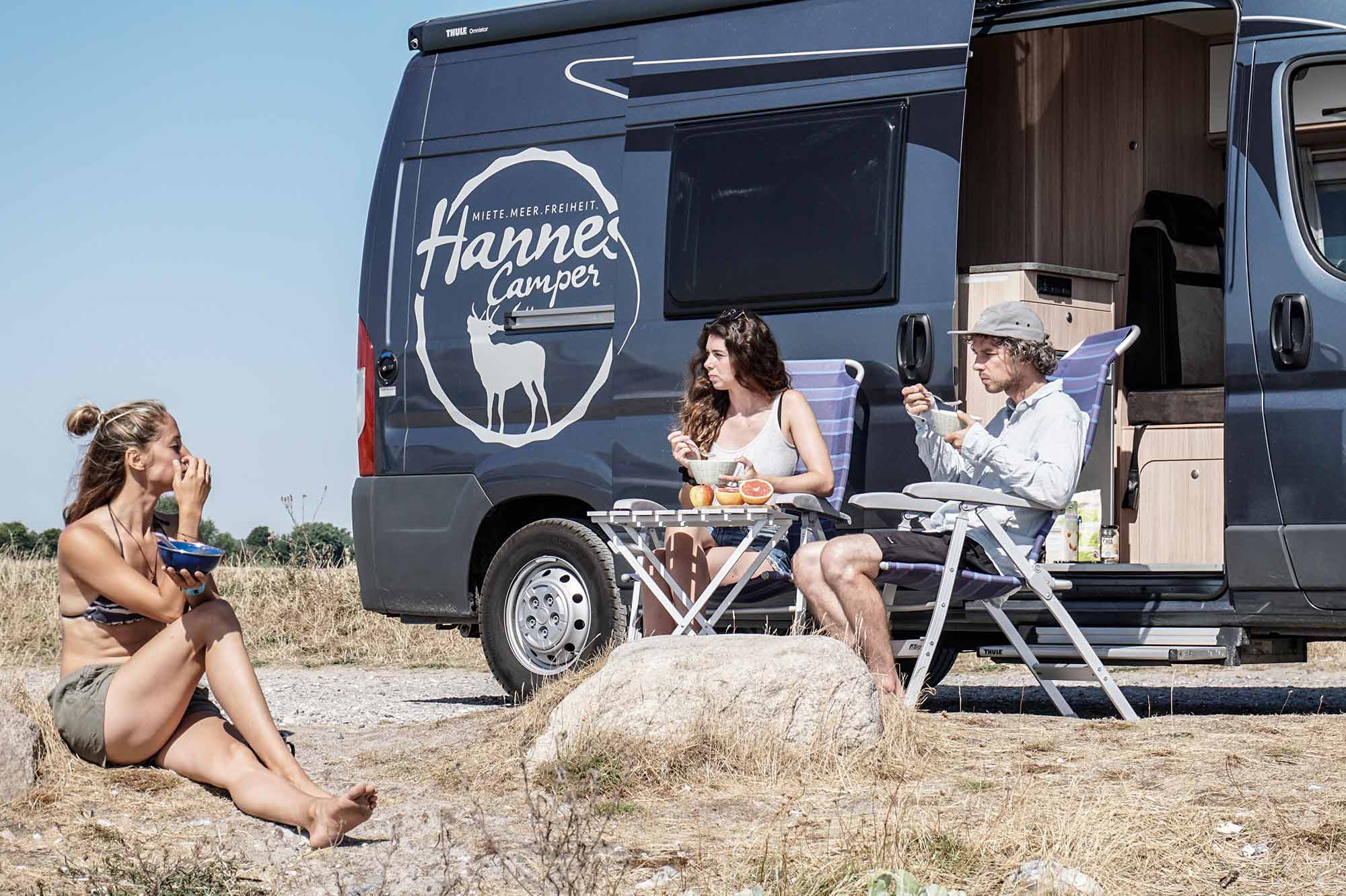 Camping mit einem Bus von Hannes Camper