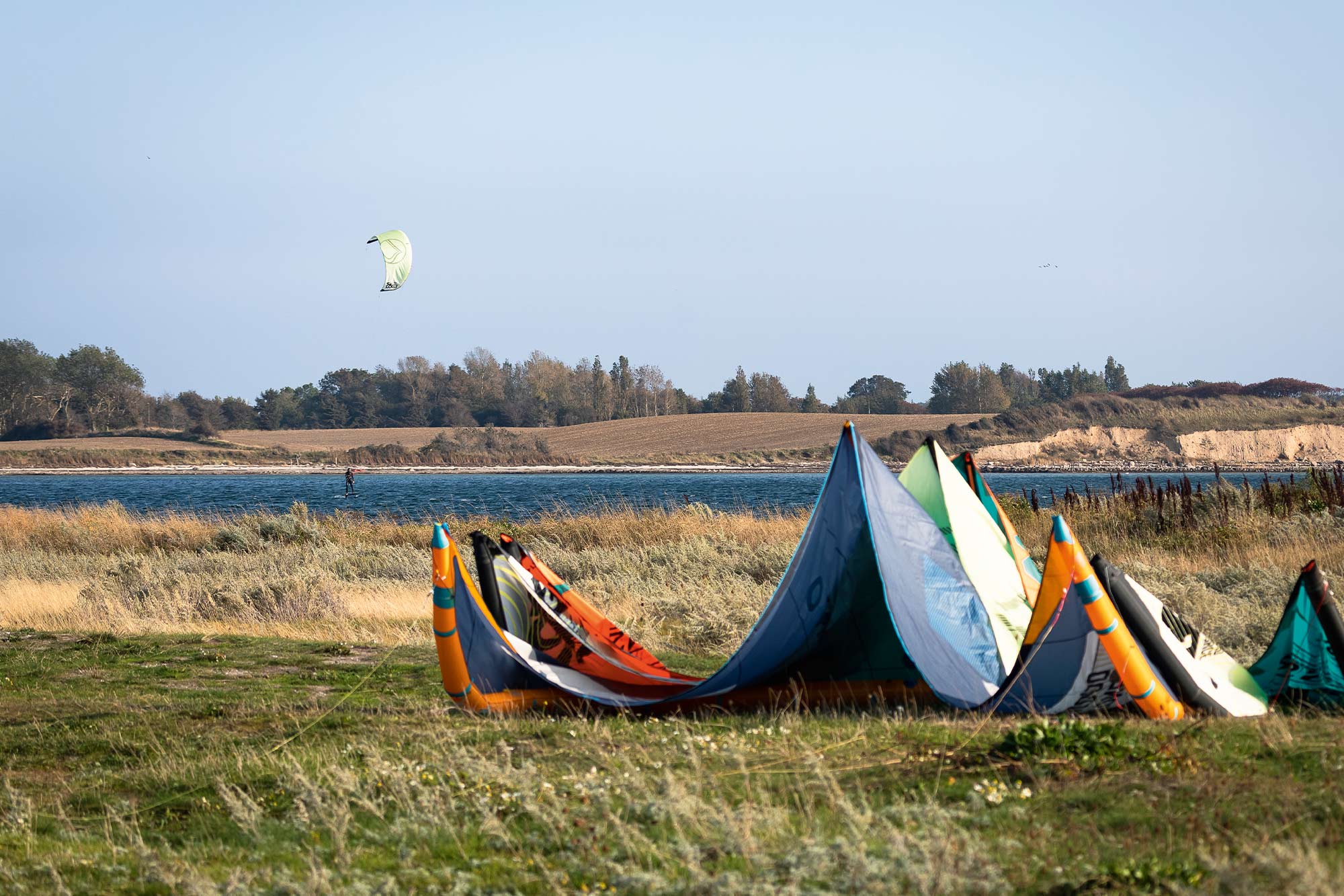 Kite-Test auf der dänischen InselFyn