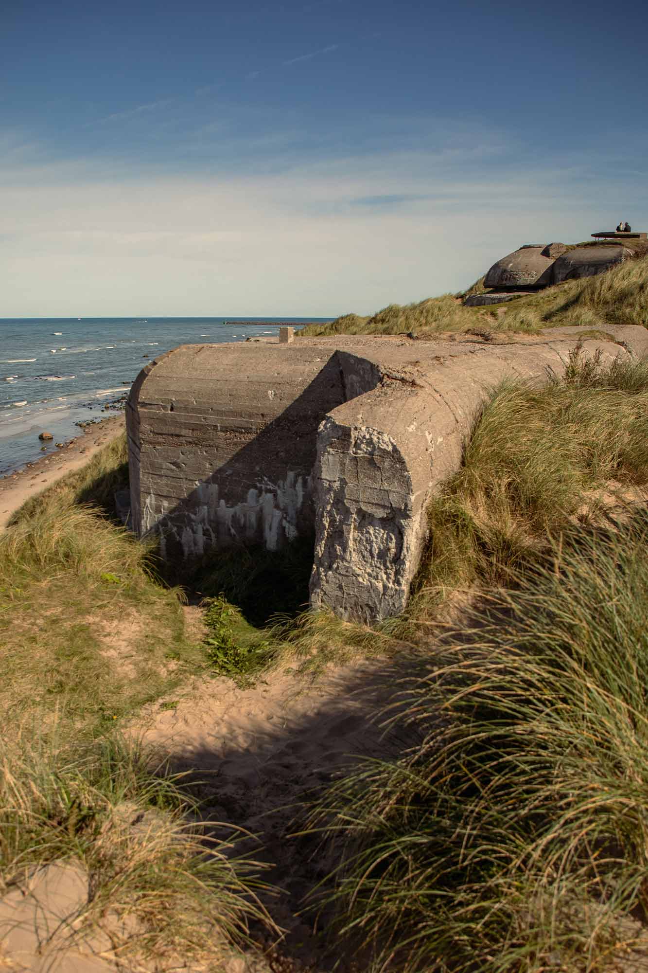 Bunkerrest im dänischen Hirtshals