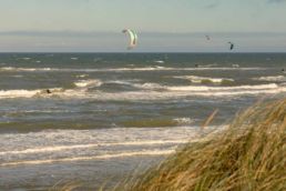 Kitespot in Tversted, Dänemark